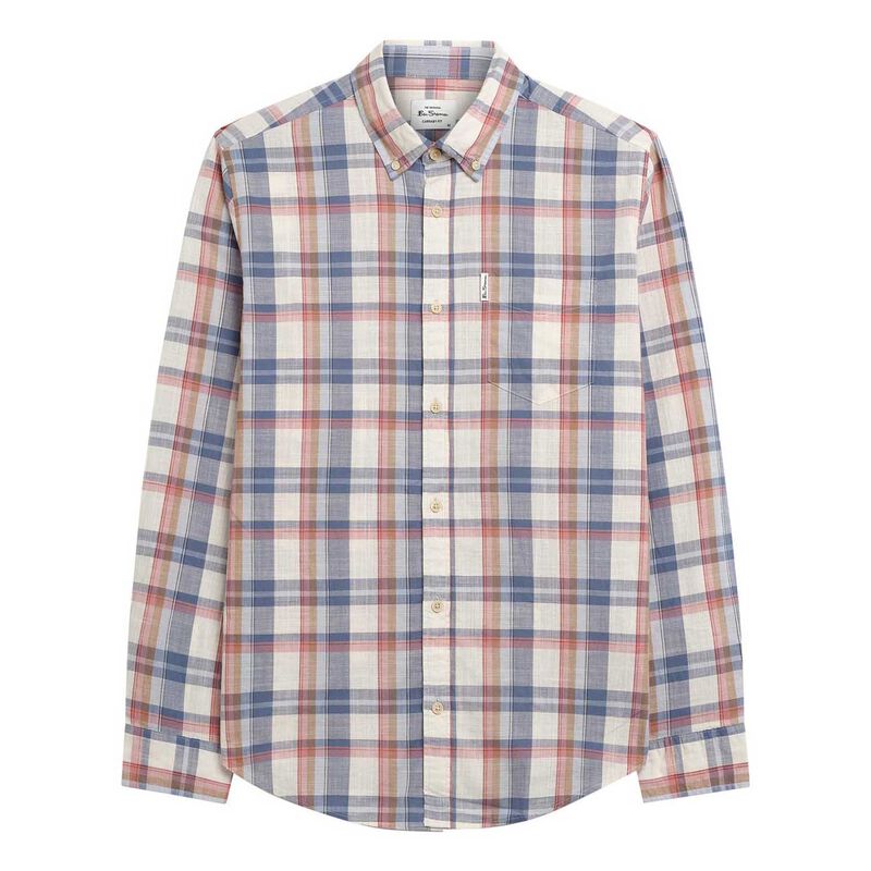 Ben Sherman Irregular Check Shirt image number 2